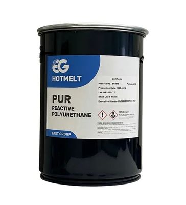 購入 PUR Glue Hot Melt Adhesive with 50000mPa·s Melt Viscosity 120ºC-140ºC Service Temperature and 78 ± 5 ºC Softening Point online manufacture
